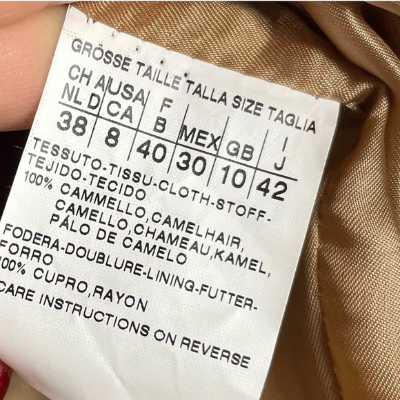 Max Mara Camel Hair blazer - Picture 4 of 7